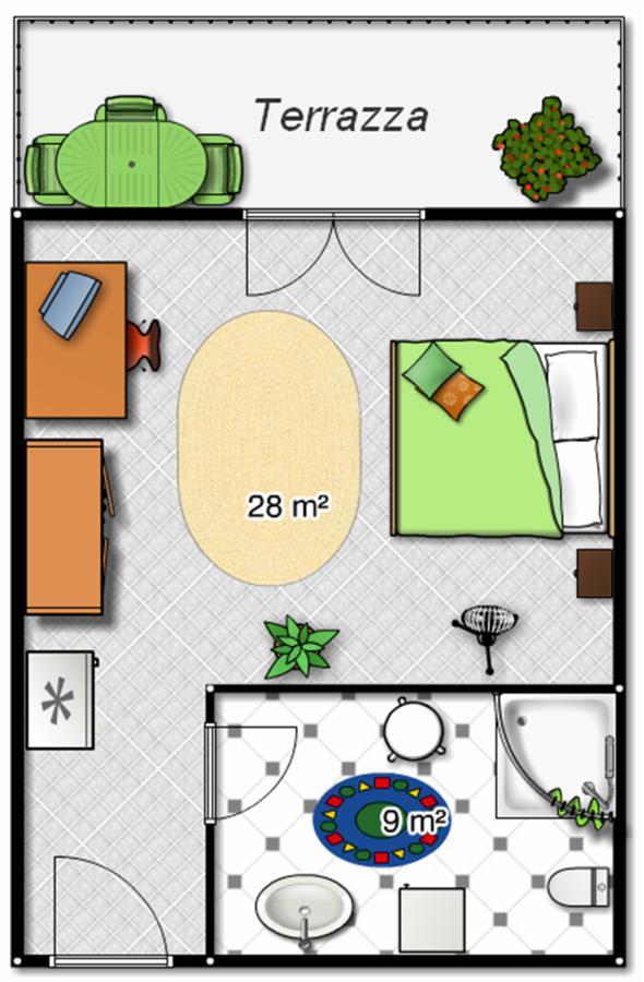 Mini hotel ออร์เบเตลโล ภายนอก รูปภาพ